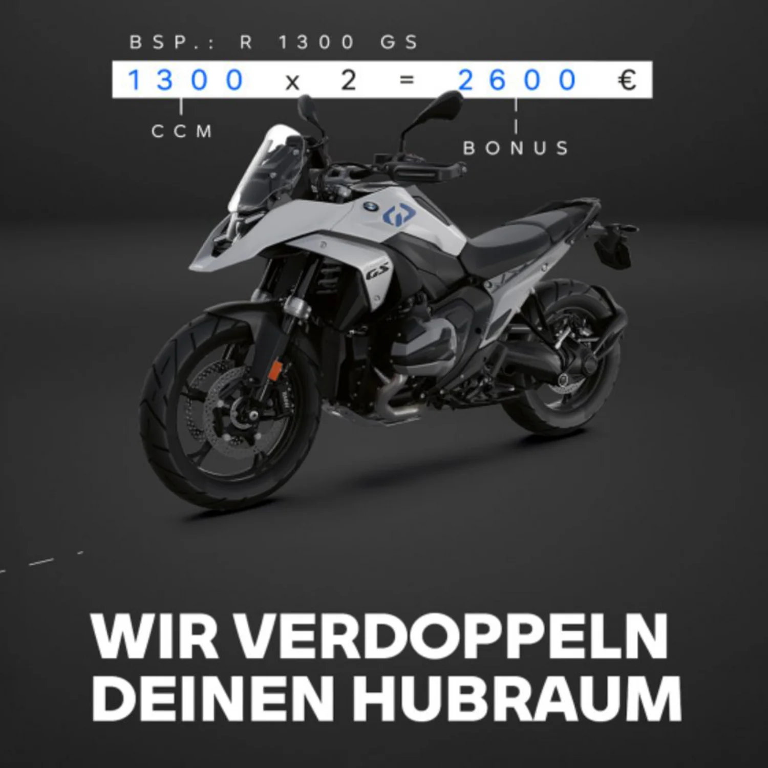 BMW Doppelter Hubraum